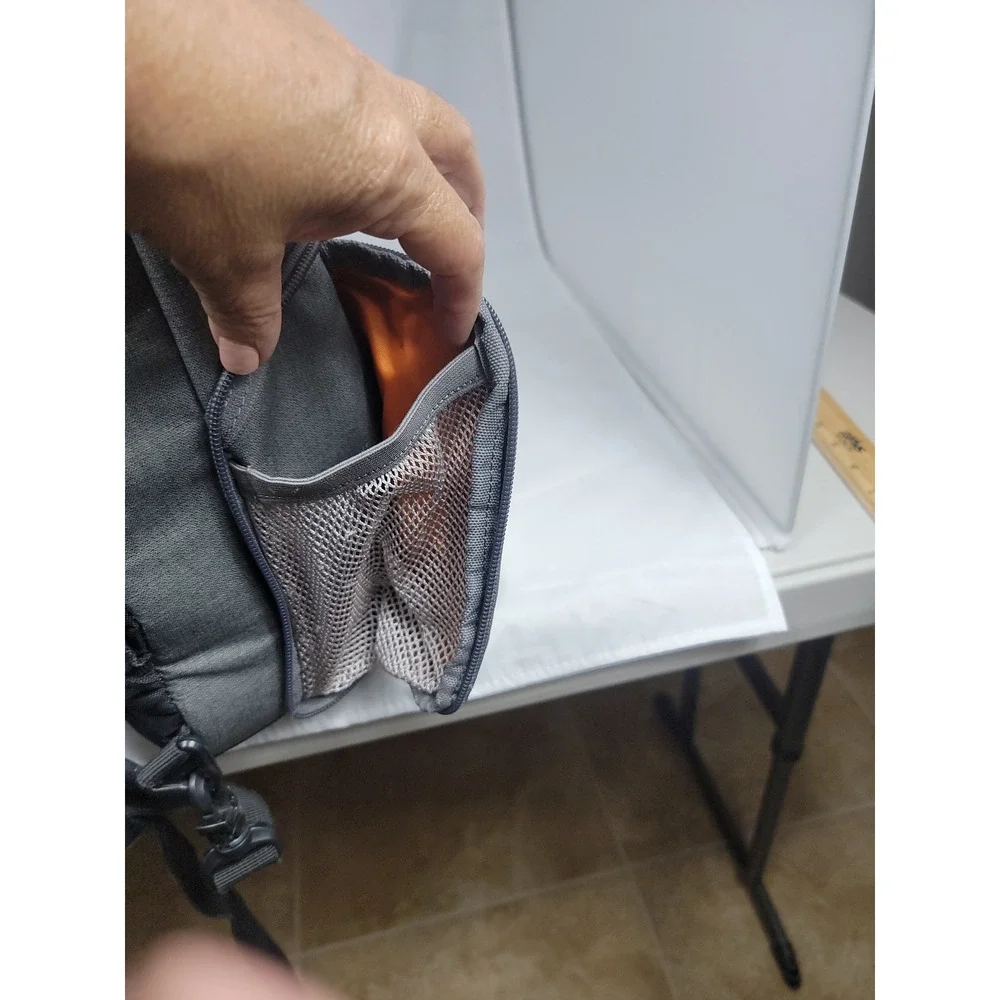 eBags Professional Slim Junior Laptop Backpacks Gray Orange 15.5 Laptop